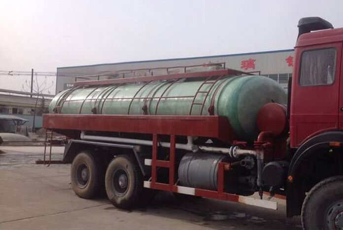 车载玻璃钢运输罐 车载玻璃钢运输罐