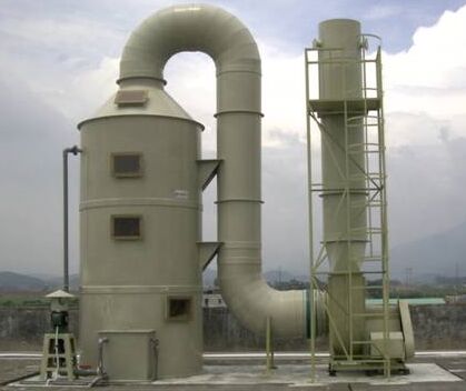 酸雾净化塔的净化过程及处理油墨印刷废气效果佳 酸雾净化塔