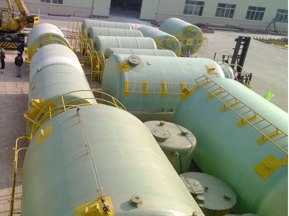 玻璃钢酸碱罐的独特性能及使用注意事项 玻璃钢酸碱罐