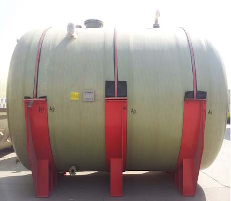 卧式玻璃钢储罐 卧式玻璃钢储罐