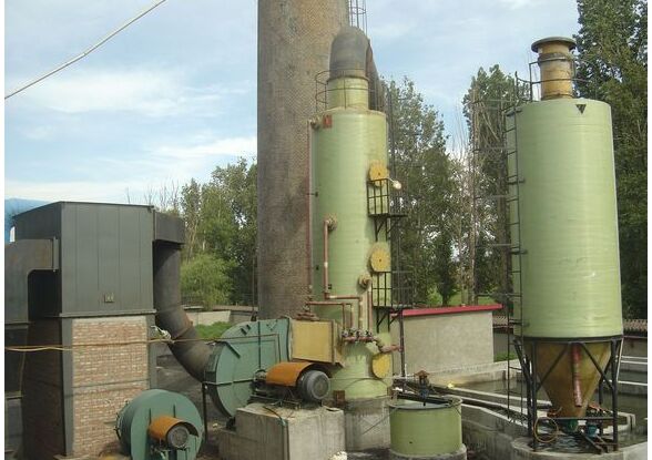 玻璃钢脱硫塔防腐技术